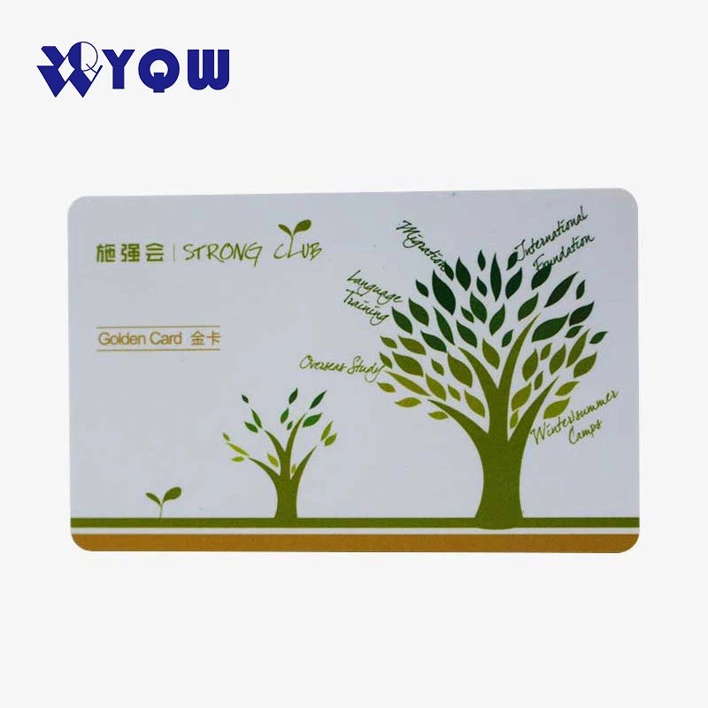 Customized Standard Size Cr80 PVC PETG Material Gift Card Contactless Chip PVC Card IC Smart Card Credit Card Bank Card NFC RFID Card