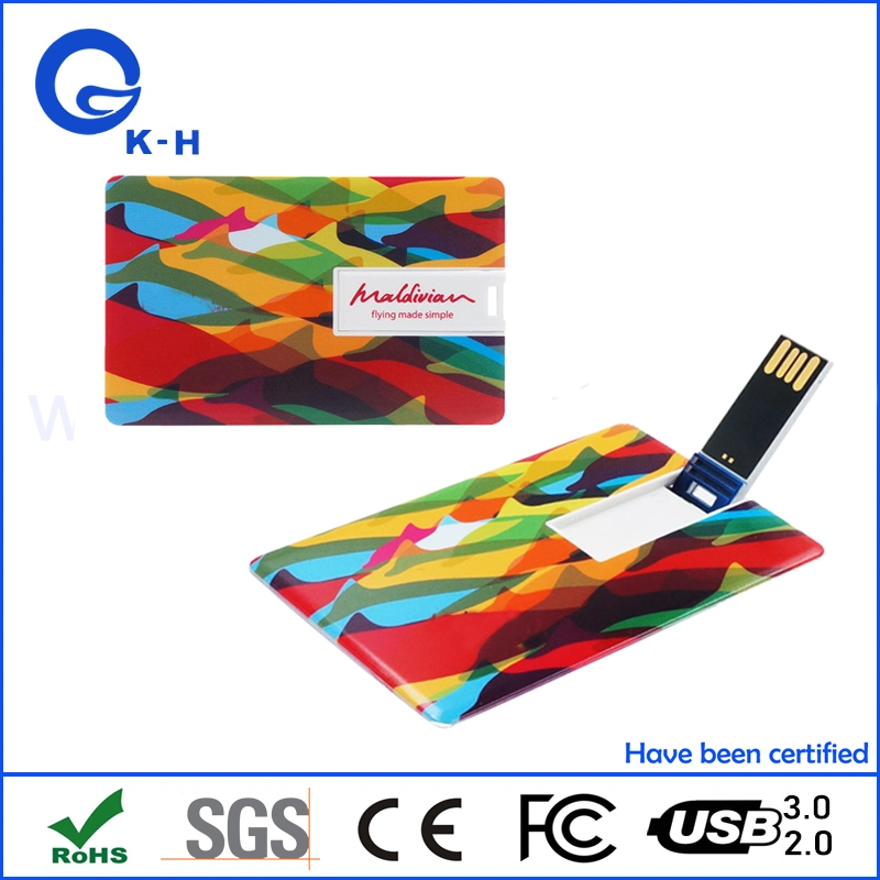 Classic Credit Card Flash Memory USB 2.0 3.0 16GB for Gift