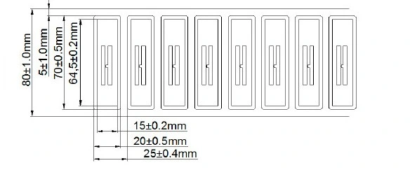 Adhesive Security RFID Technologh UHF 860-960MHz Anti-Counterfeiting Stickers with Qr Code Printing NFC RFID Tag for Verification