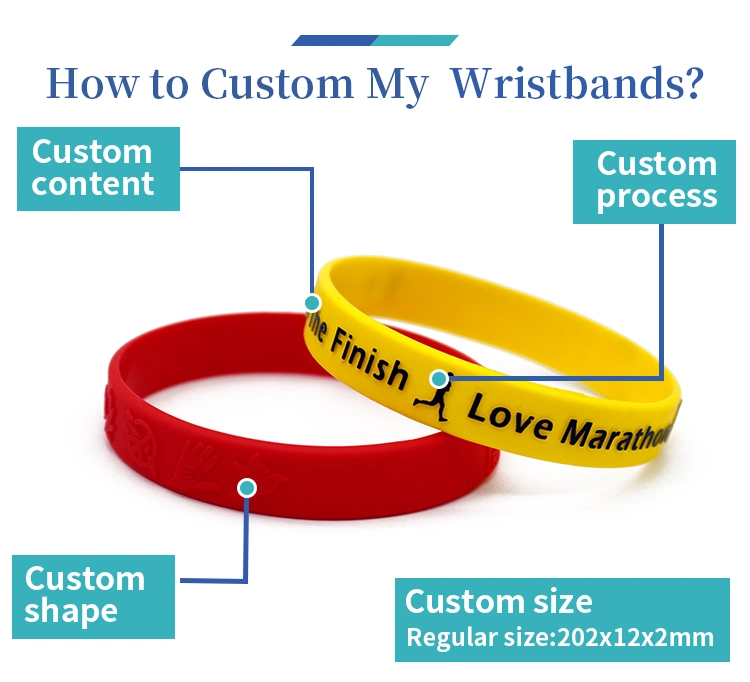 Customized Logo Thermal Woven Festival Elastic Fabric Paper Vinyl Tyvek Event Bracelet PVC Slap Rubber Keychain Glow Silicone RFID Gift Promotional Wristband