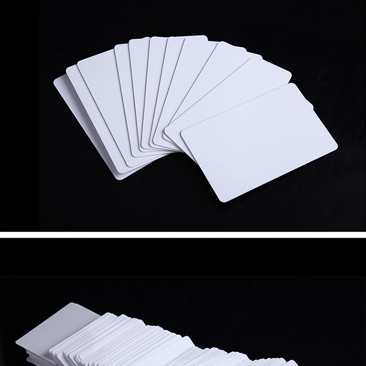 Cr80 Standard Size White Inkjet Printable Contactless Cards